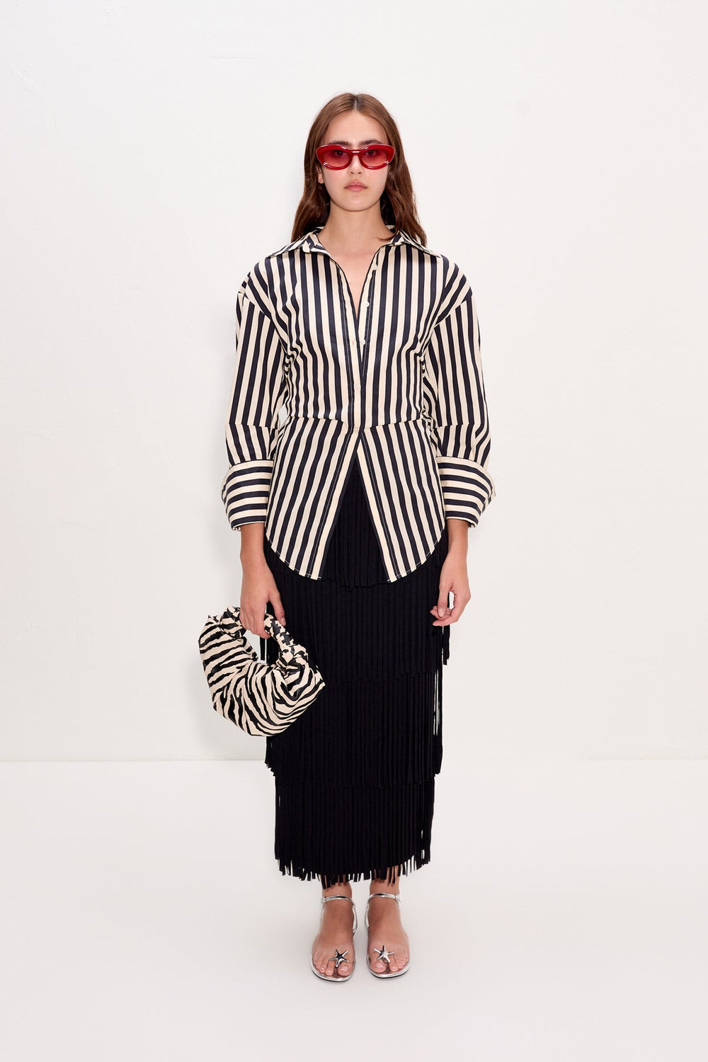 Simon Miller Za Za Knit Fringe Skirt