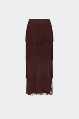 Simon Miller Za Za Knit Fringe Skirt