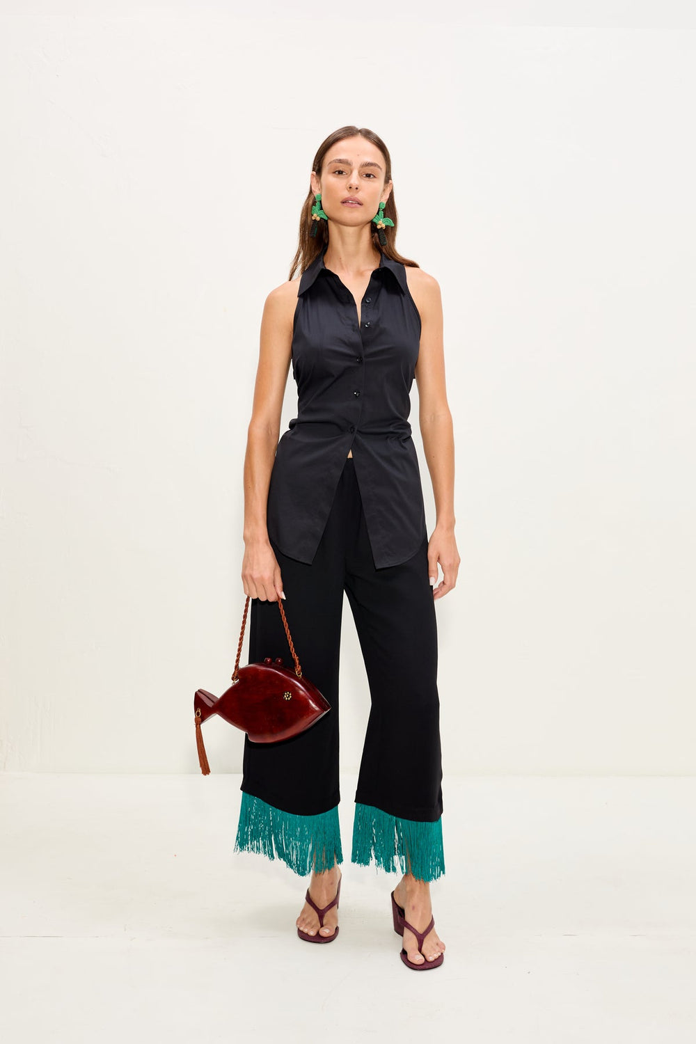Simon Miller Nella Fringe Pant