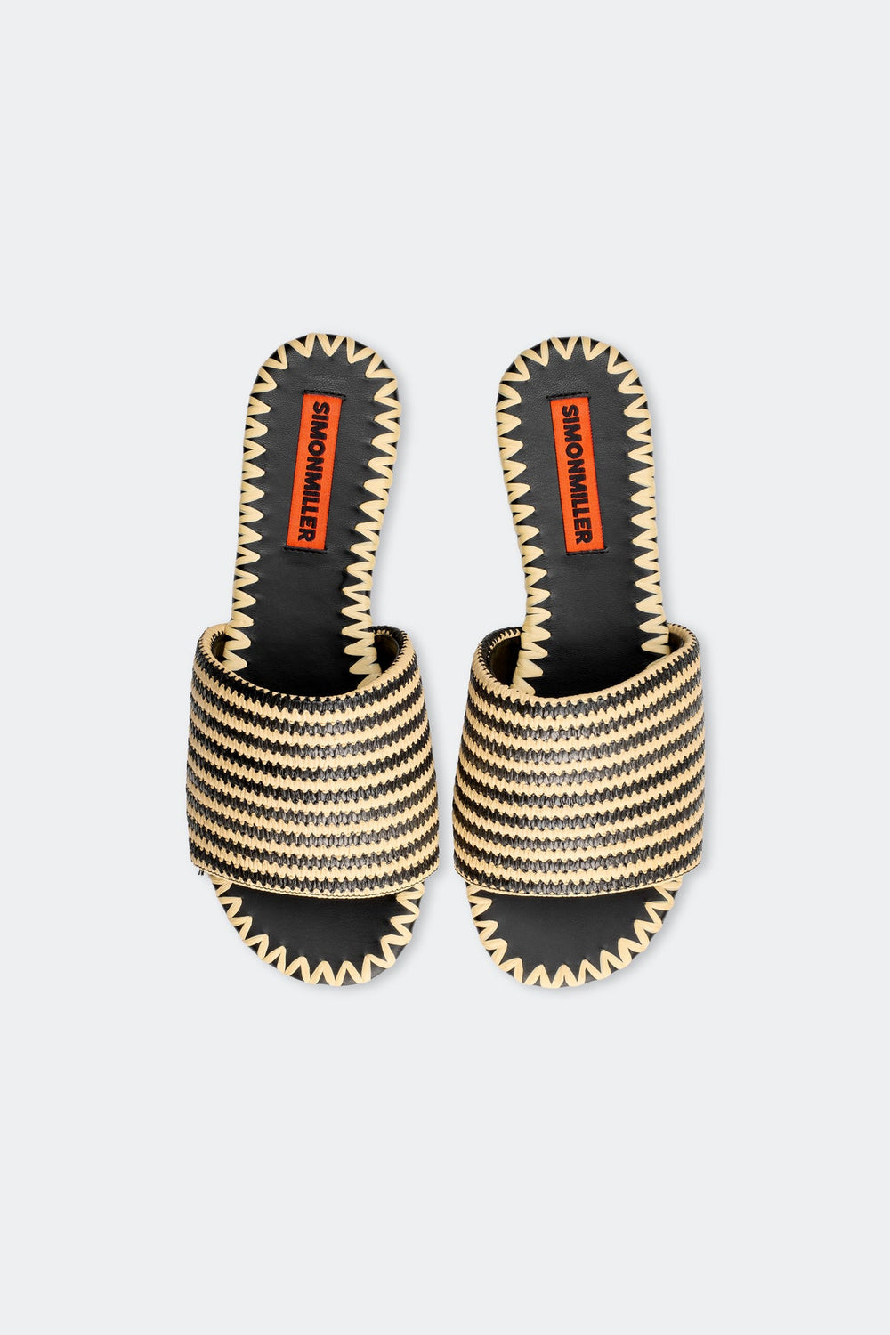 Simon Miller Stripe Raffia Salerno Sandal