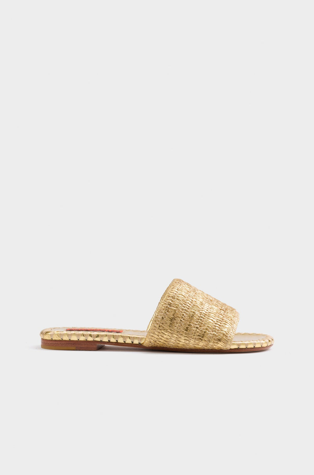 Simon Miller Metallic Raffia Salerno Slide