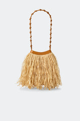 Simon Miller Raffia Knotty Bag