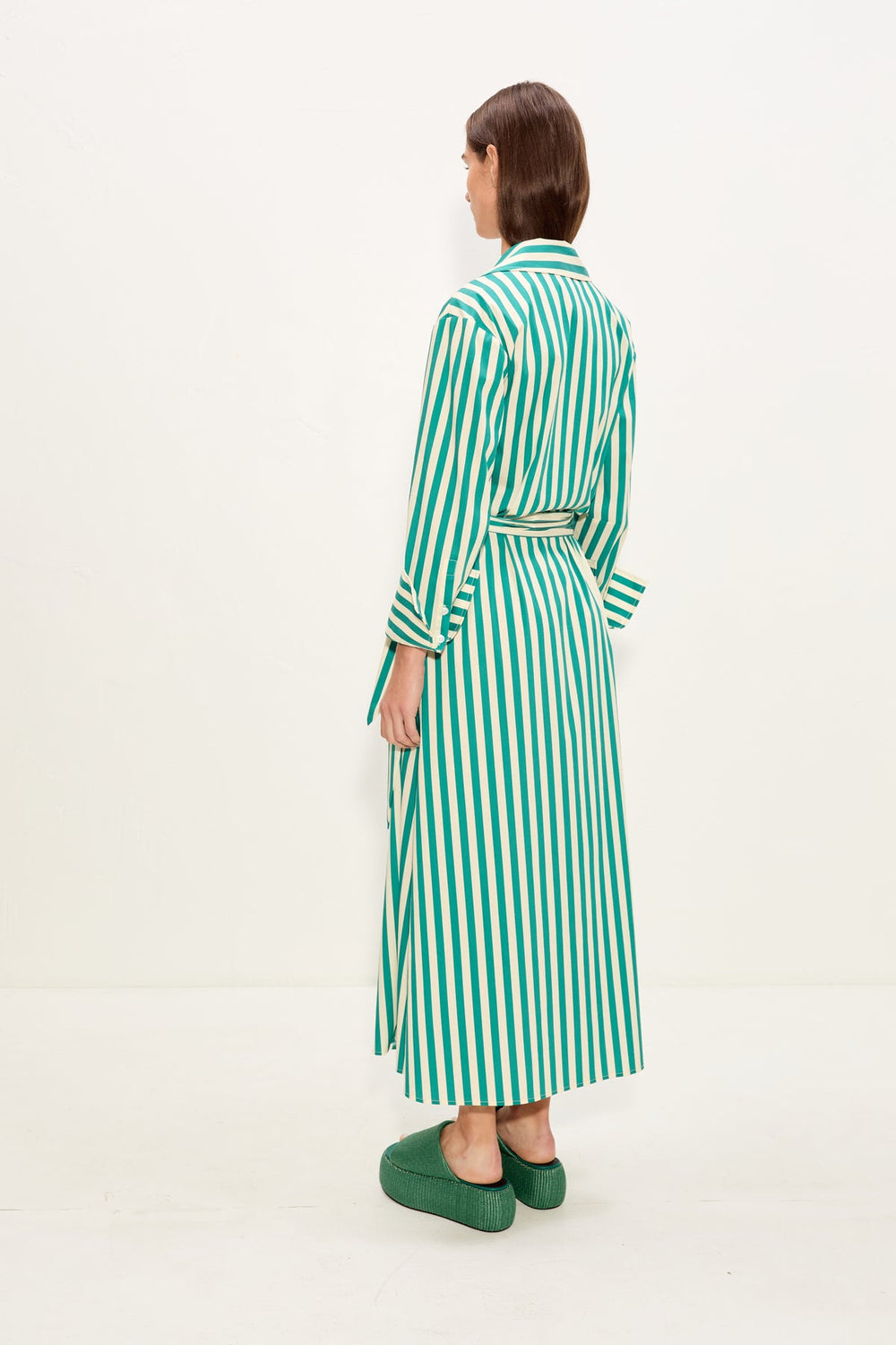 Simon Miller Anya Poplin Wrap Dress