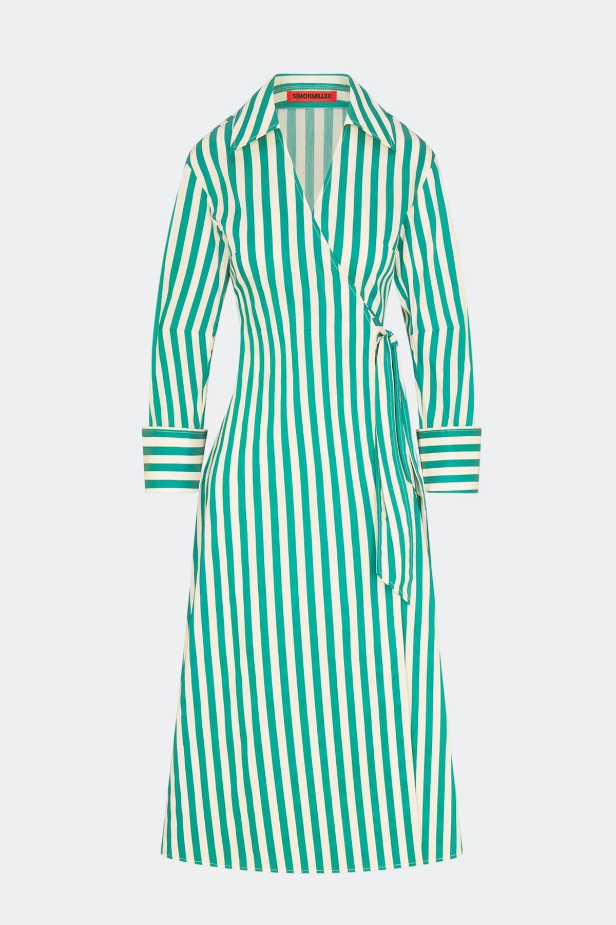 Simon Miller Anya Poplin Wrap Dress