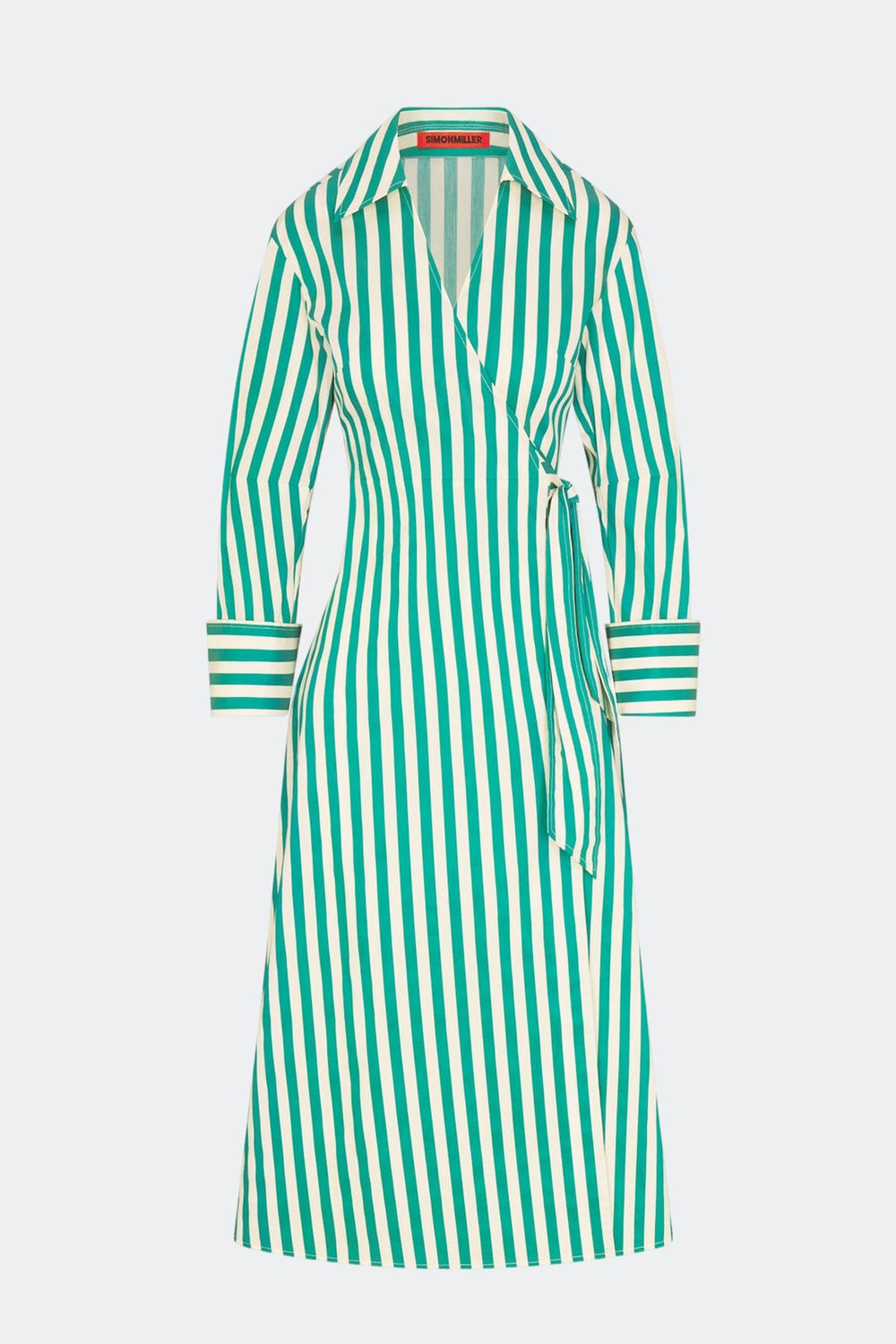 Simon Miller Anya Poplin Wrap Dress