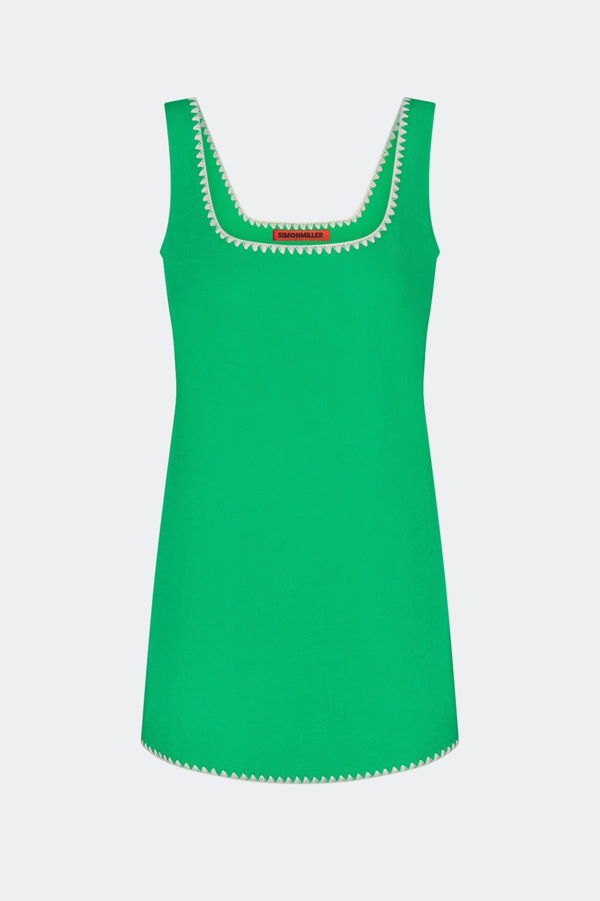 Simon Miller Sahara Embroidered Linen Dress