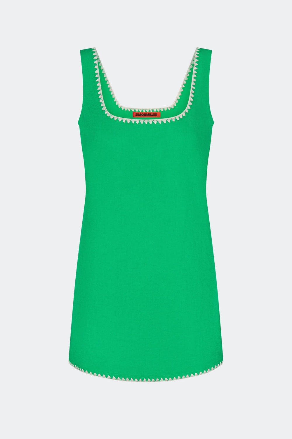 Simon Miller Sahara Embroidered Linen Dress