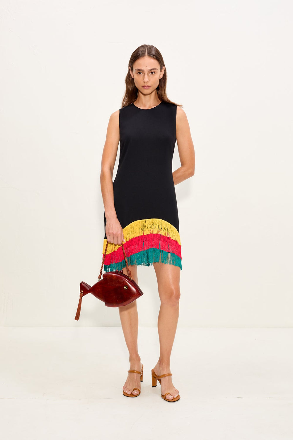 Simon Miller Bowie Fringe Mini Dress