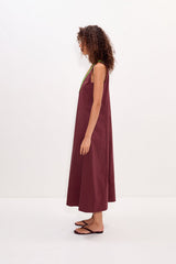 Simon Miller Mar Crochet Poplin Dress