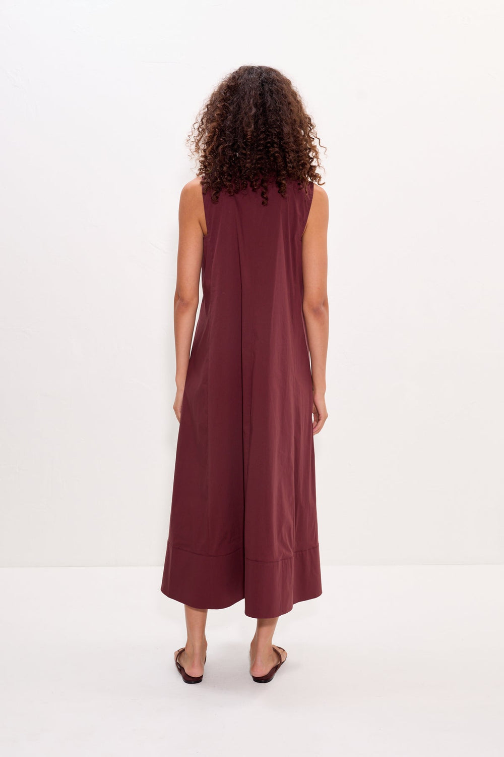 Simon Miller Mar Crochet Poplin Dress