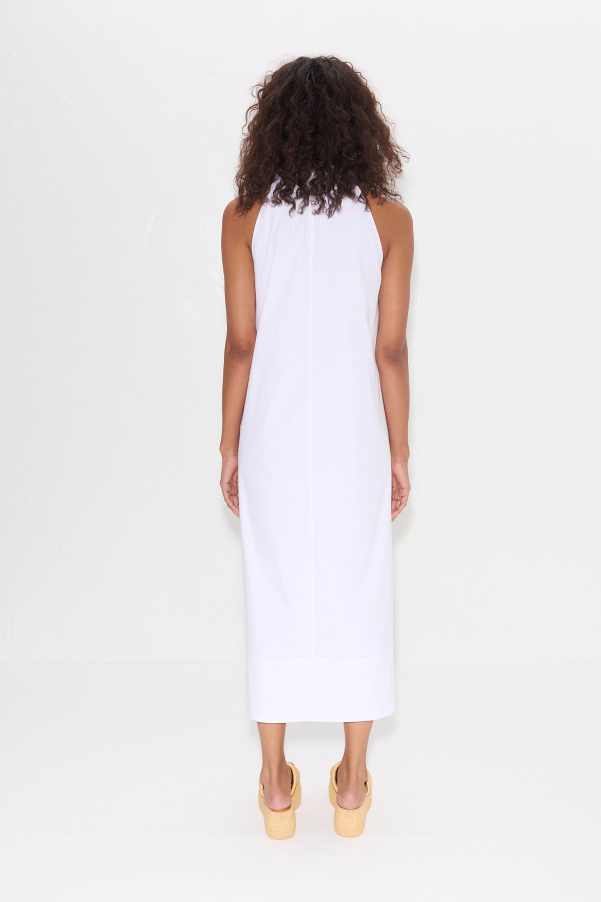 Simon Miller Nava Poplin Midi Dress