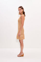 Simon Miller Mira Crochet Mini Dress