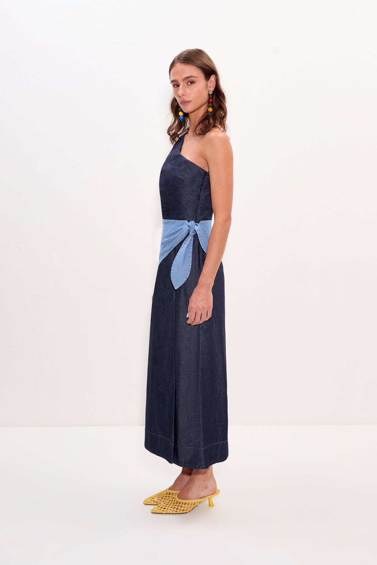 Simon Miller Belem Chambray Midi Dress