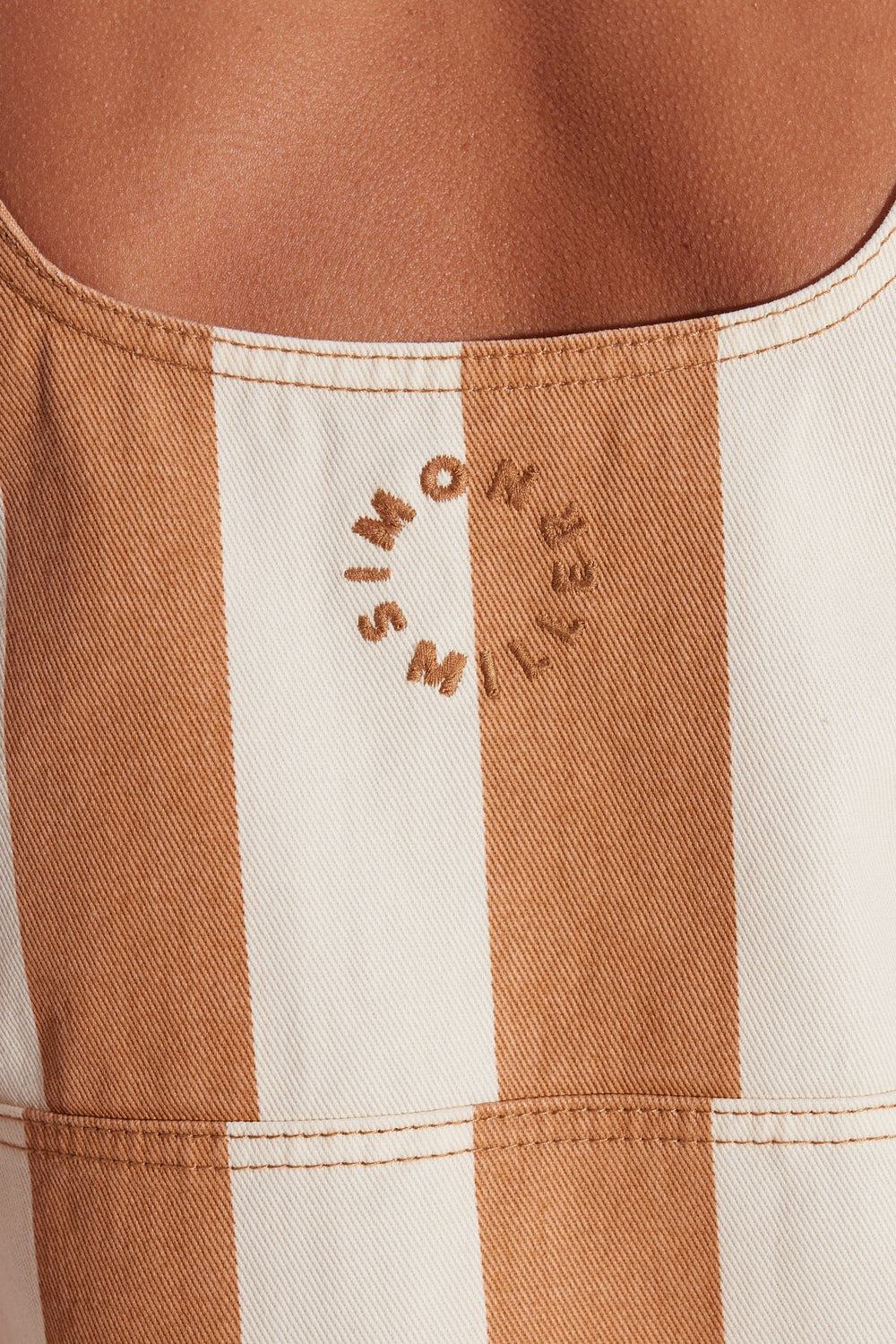 Simon Miller SIMONMILER Sahara Striped Denim Dress
