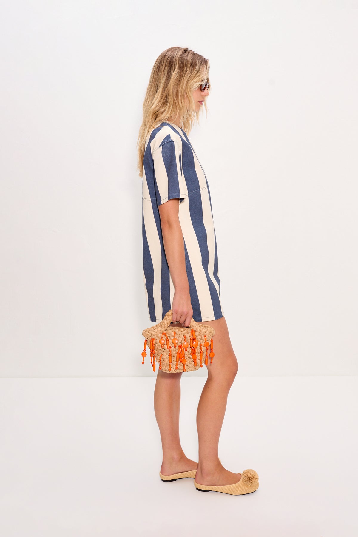 Simon Miller Sahara Short Sleeve Mini Dress