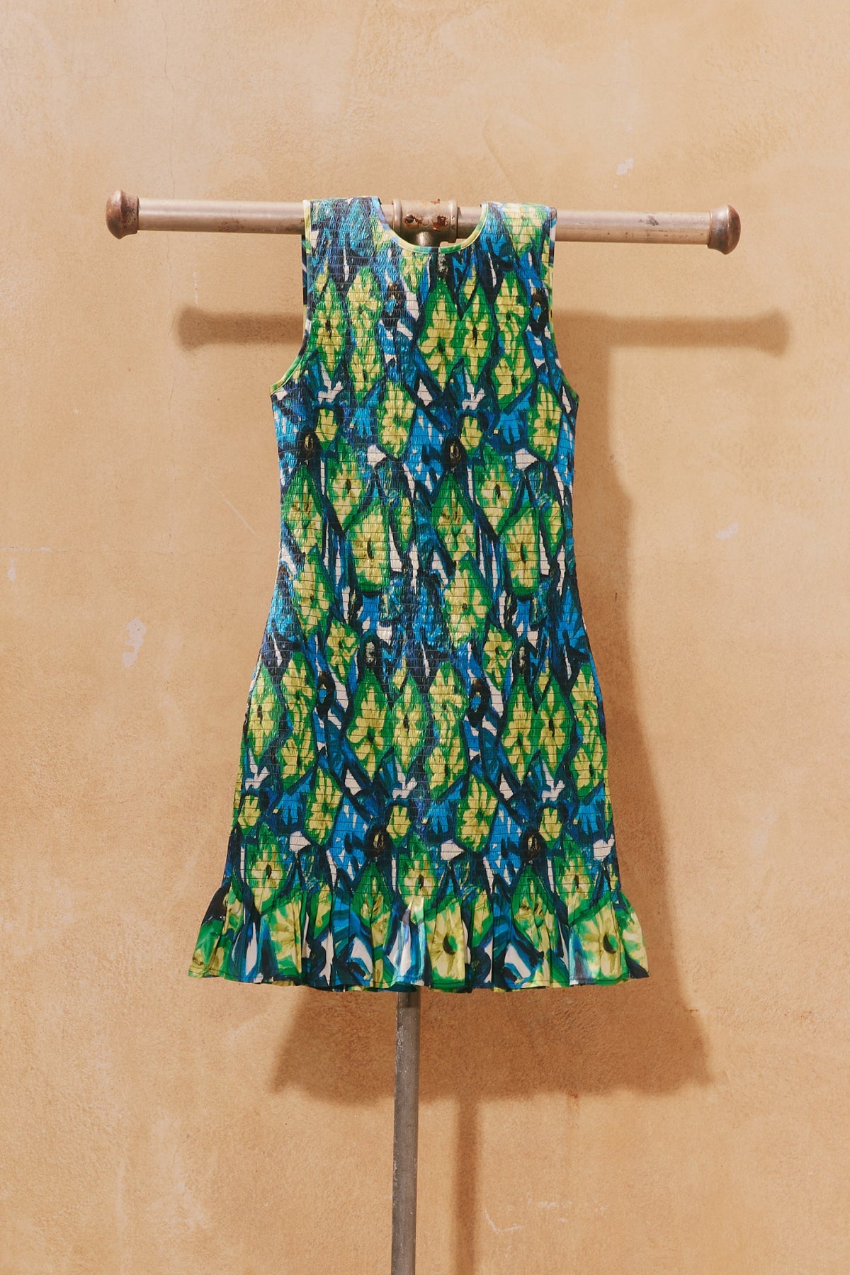 Simon Miller Belle Smocked Mini Dress
