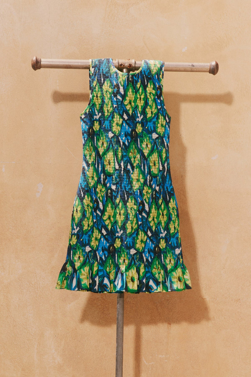 Simon Miller Belle Smocked Mini Dress