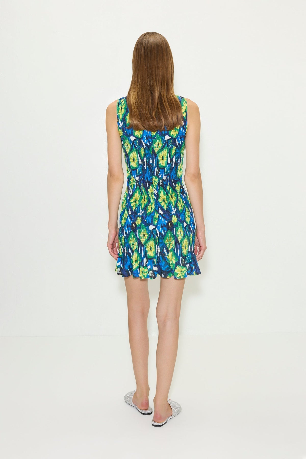 Simon Miller Belle Smocked Mini Dress