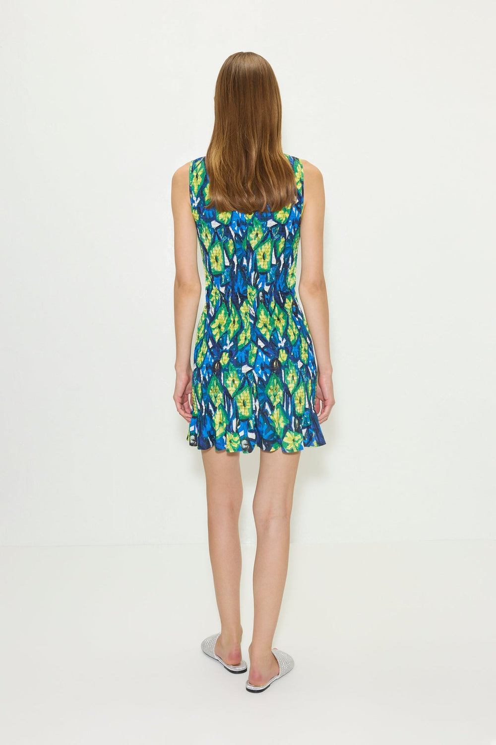 Simon Miller Belle Smocked Mini Dress