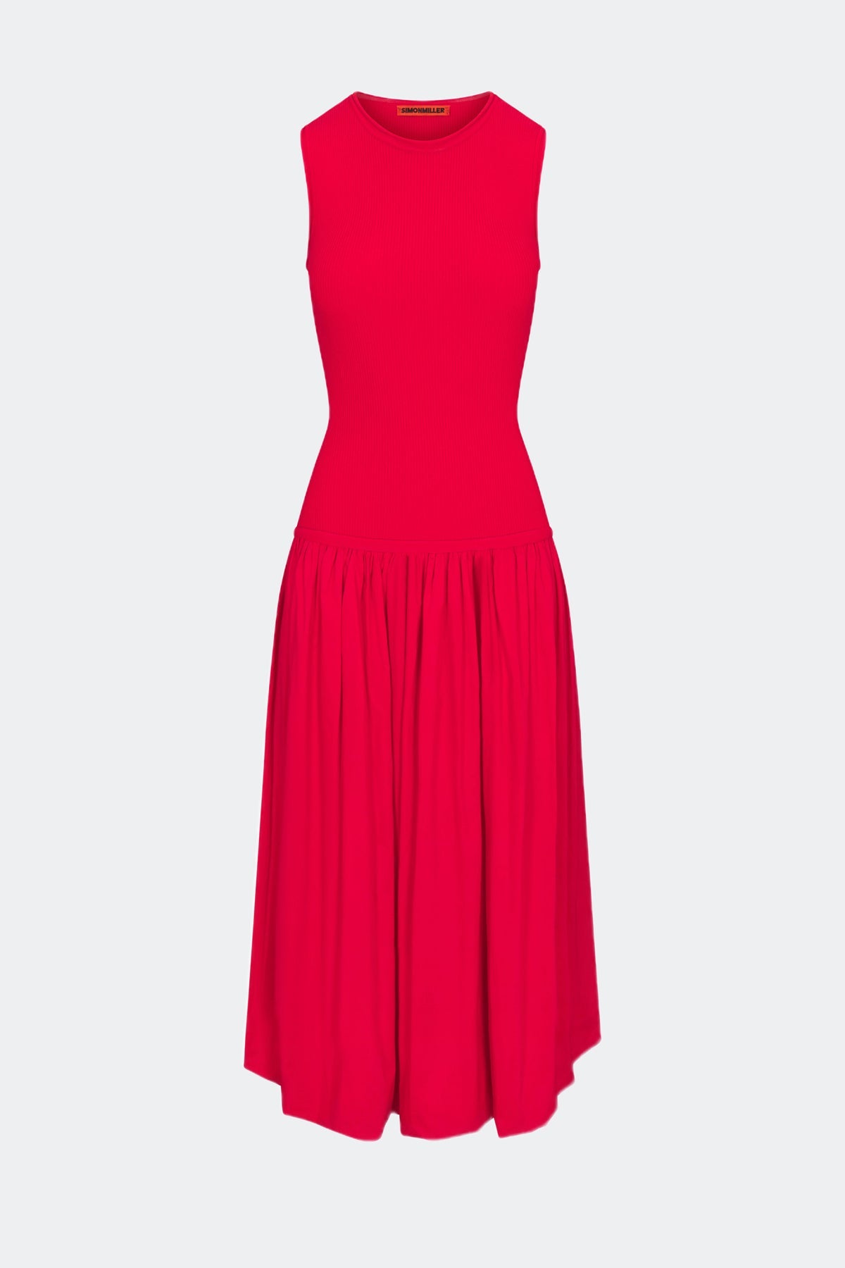 Simon Miller Yanez Poplin Combo Dress