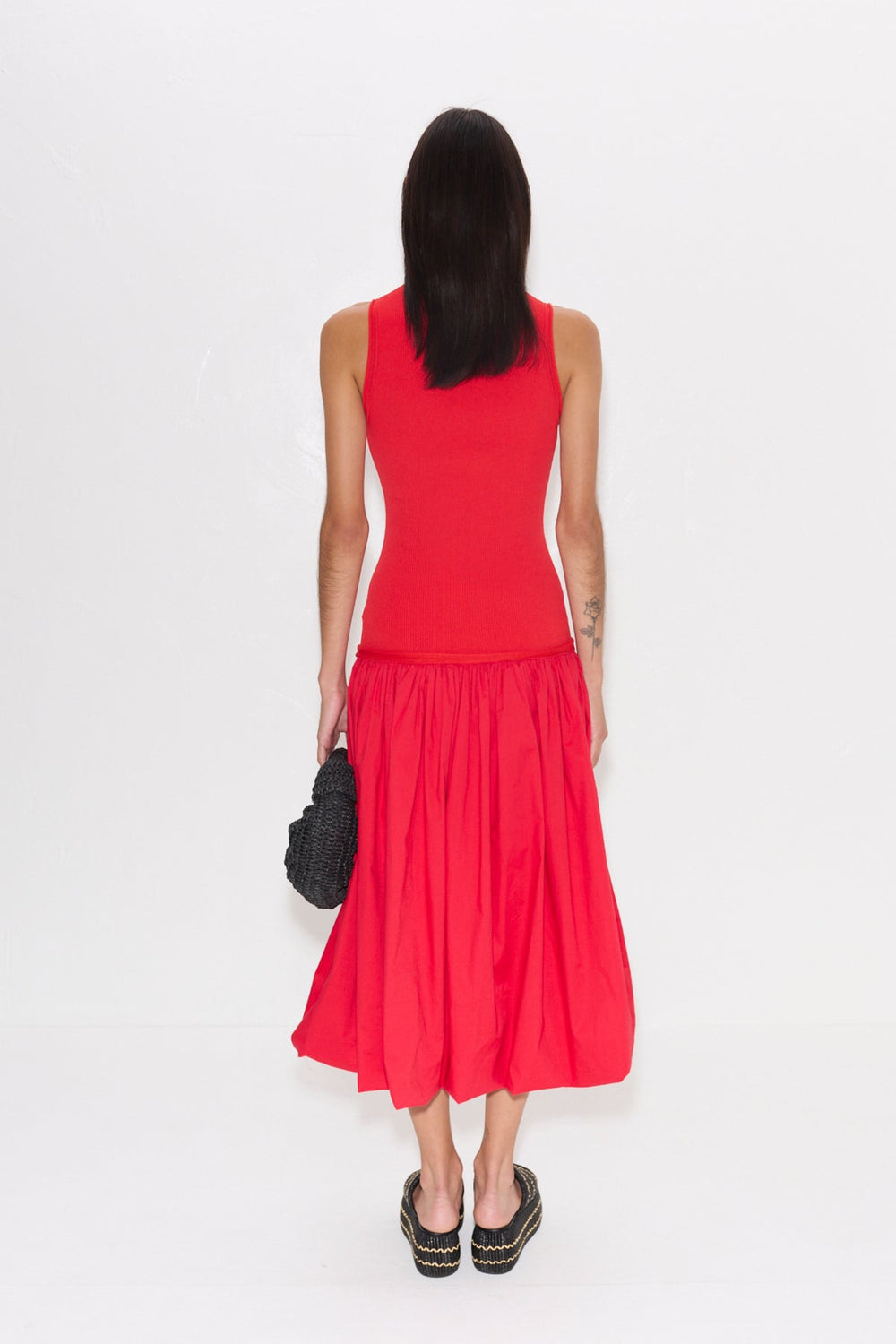 Simon Miller Yanez Poplin Combo Dress