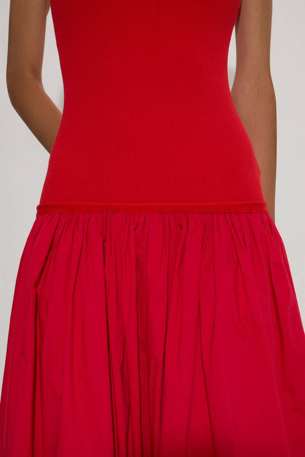 Simon Miller Yanez Poplin Combo Dress