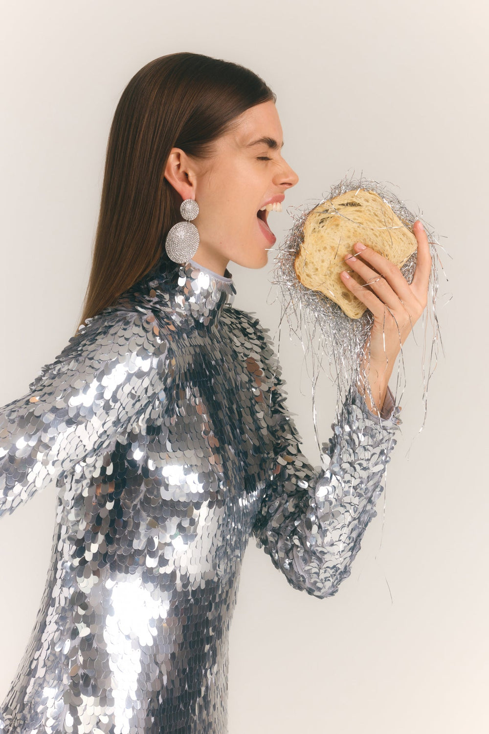 Simon Miller Sculpty Sequin Dress