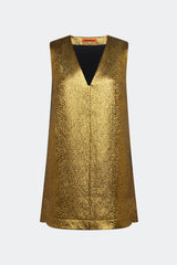 Simon Miller Fountain Metallic Mini Dress