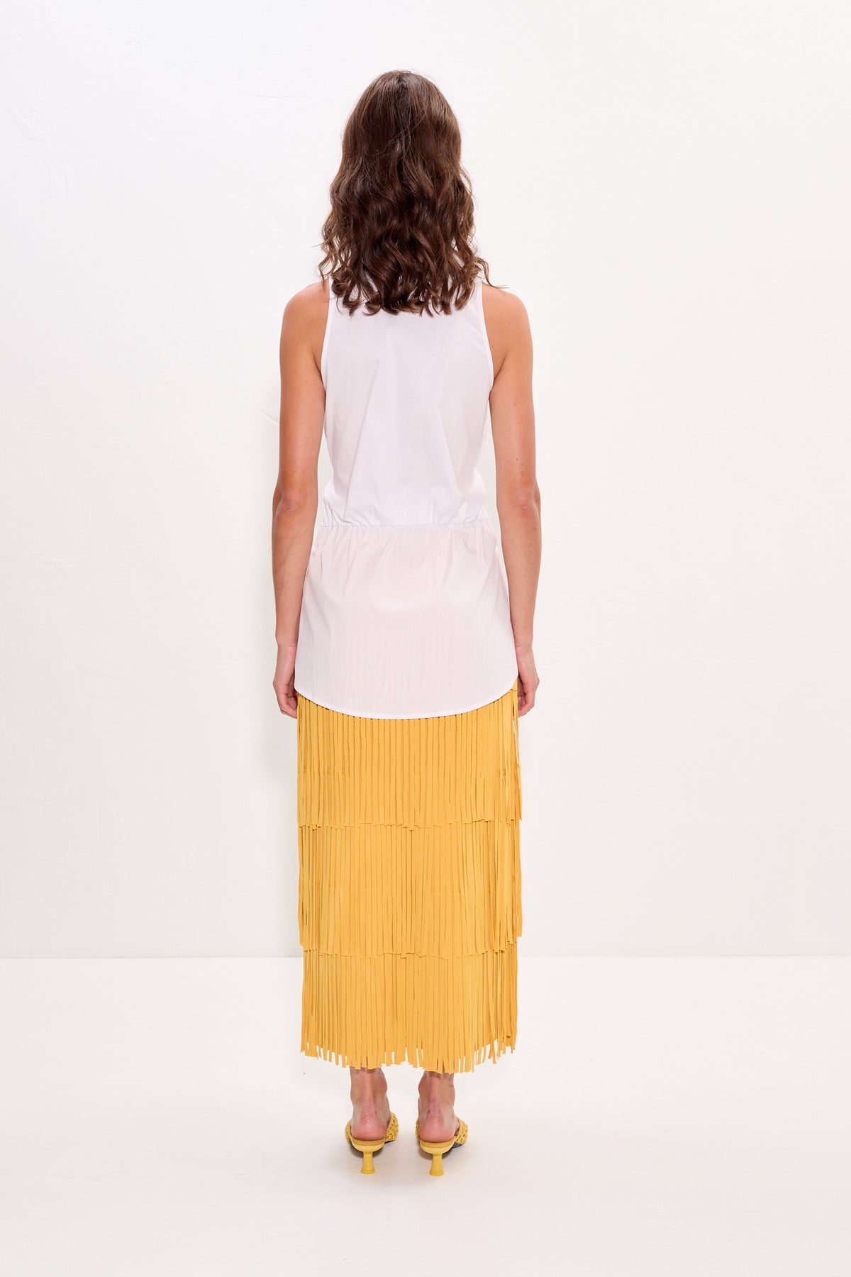 Simon Miller Inna Sleeveless Poplin Top