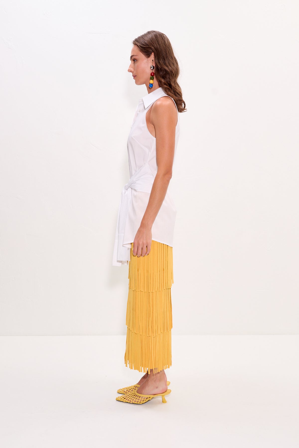 Simon Miller Inna Sleeveless Poplin Top