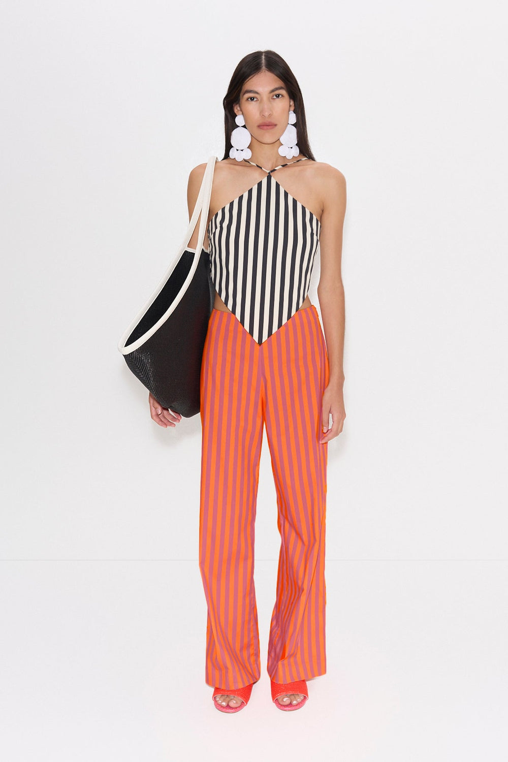 Simon Miller Kit Poplin Tie Top