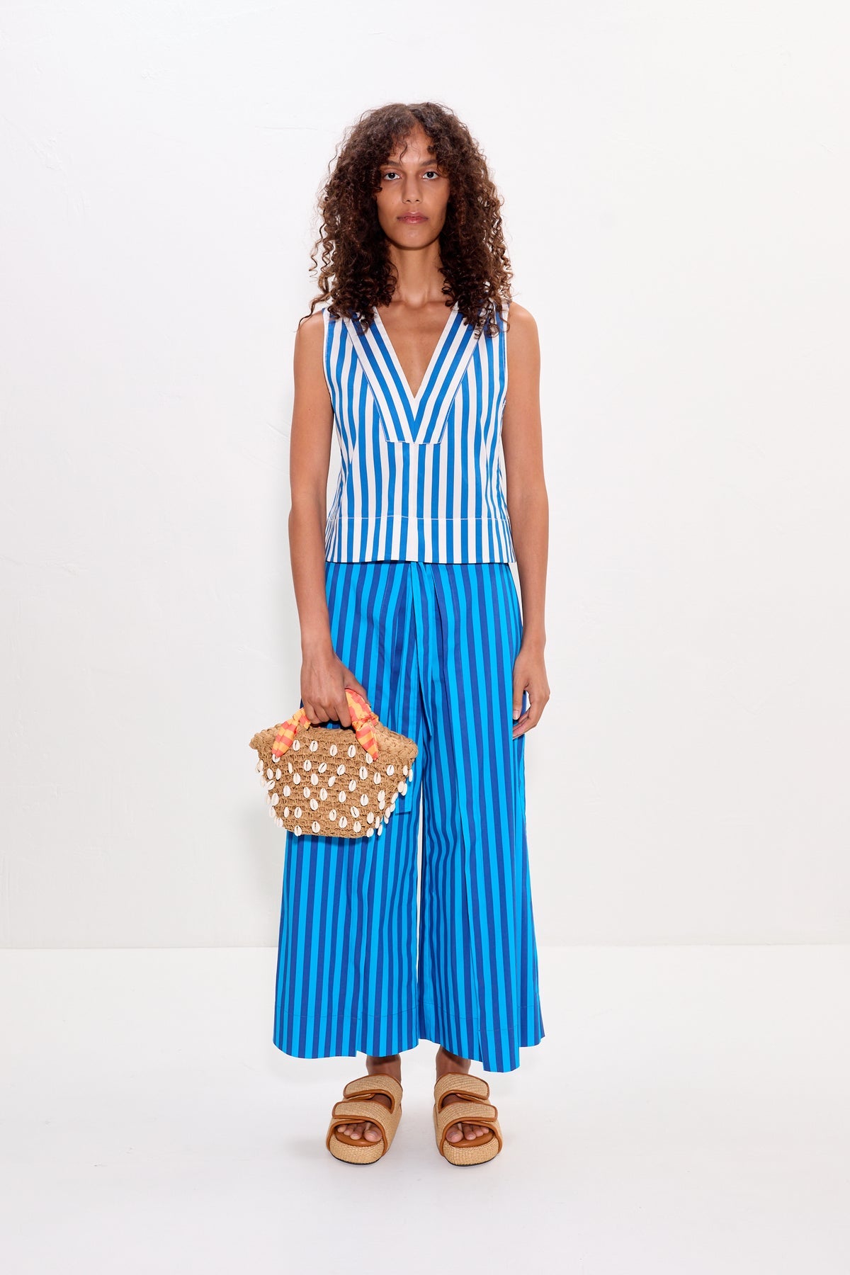 Simon Miller Arro Sleeveless Poplin Top