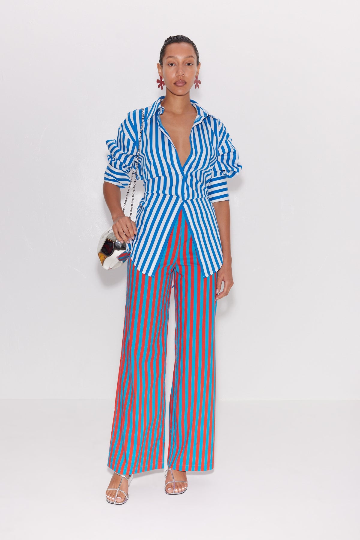 Simon Miller Pia Striped Poplin Pant