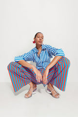 Simon Miller Pia Striped Poplin Pant