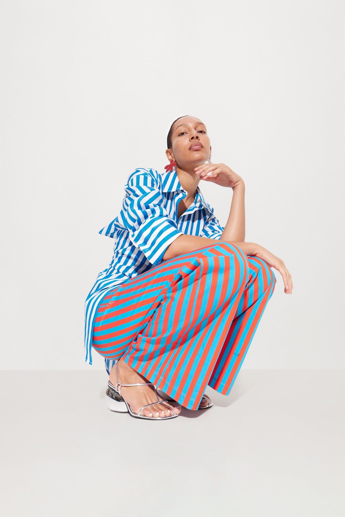 Simon Miller Pia Striped Poplin Pant