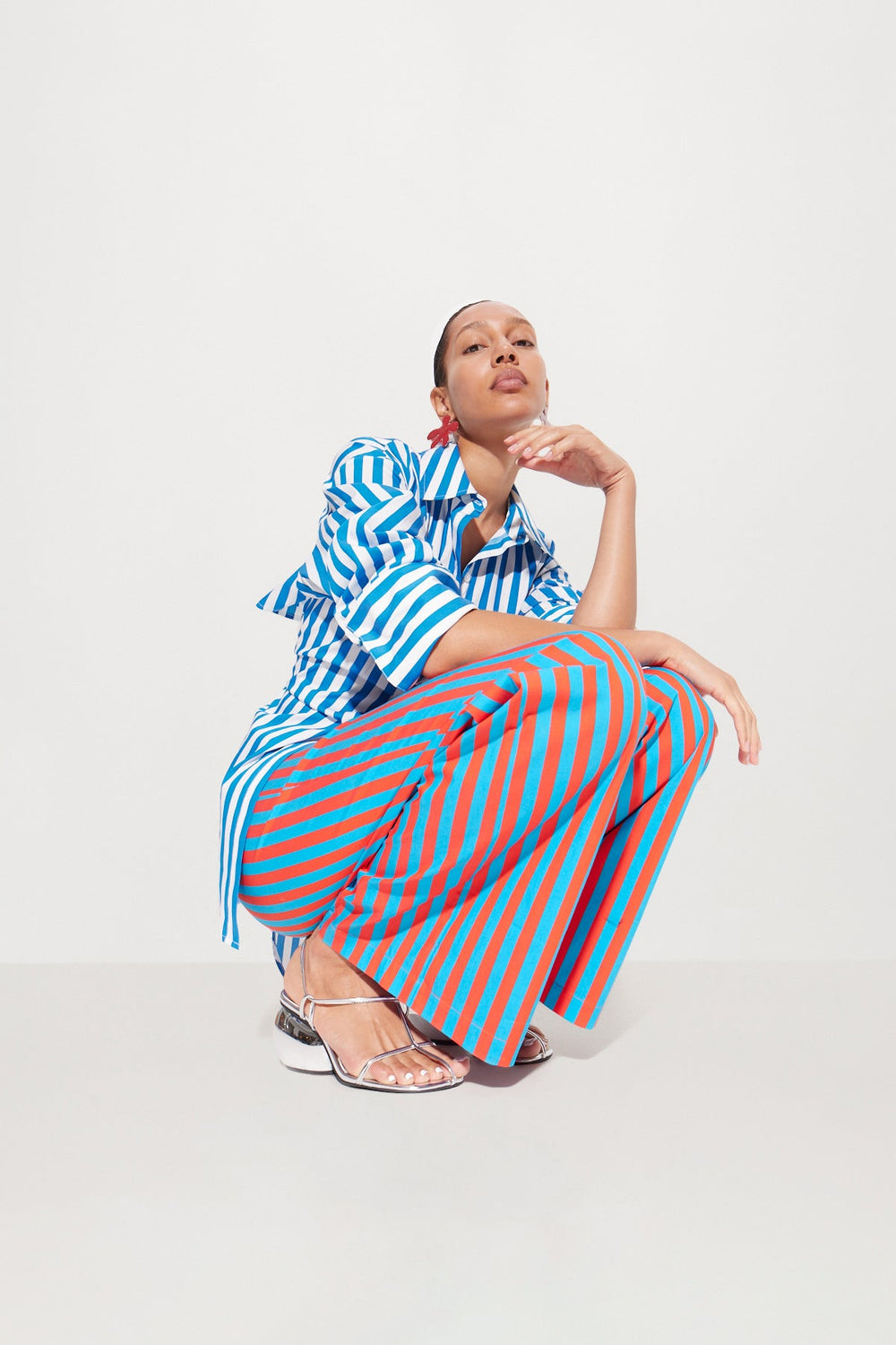 Simon Miller Pia Striped Poplin Pant