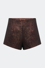 Simon Miller Fleur Metallic Shorts