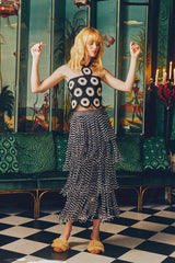 Simon Miller Za Za Knit Fringe Skirt