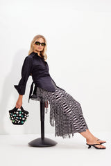 Simon Miller Za Za Knit Fringe Skirt