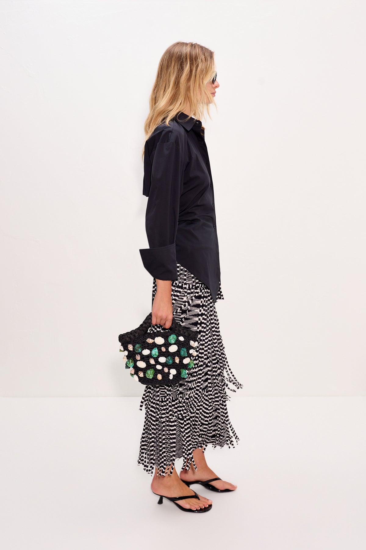 Simon Miller Za Za Knit Fringe Skirt