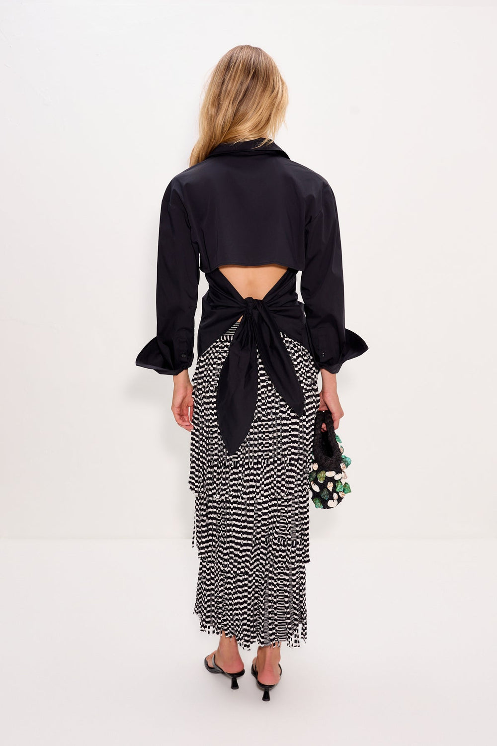 Simon Miller Za Za Knit Fringe Skirt