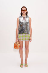 Simon Miller Zera Crochet Mini Skirt