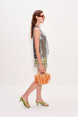 Simon Miller Zera Crochet Mini Skirt