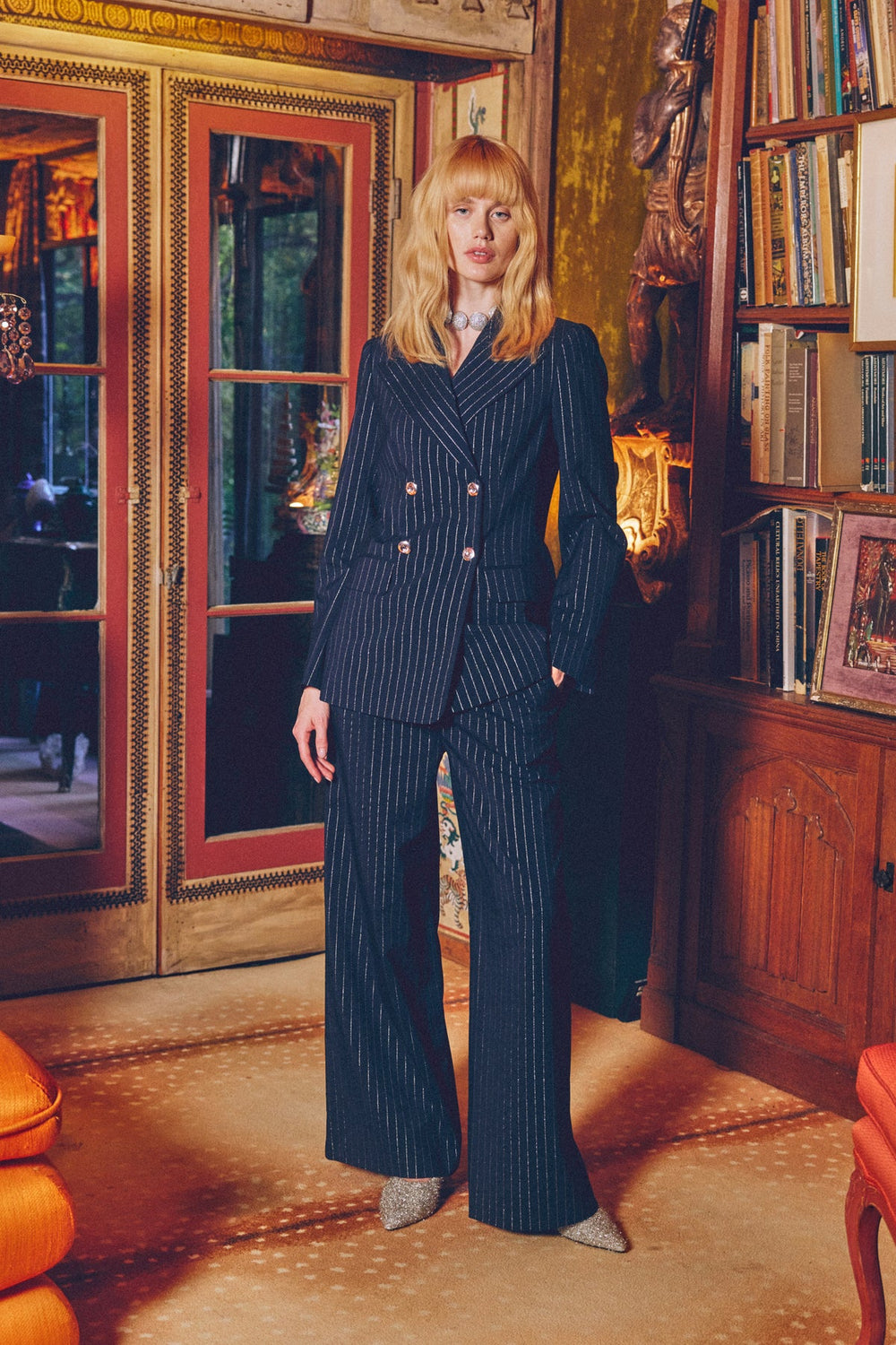Simon Miller Anouk Pinstripe Blazer