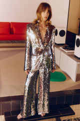Simon Miller Nella Sequin Wide Leg Pant