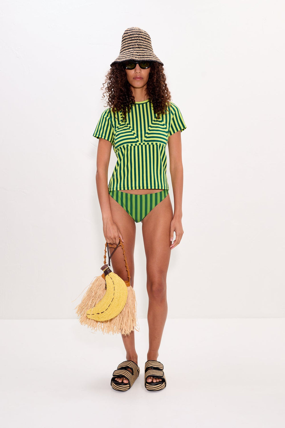 Simon Miller Kini Striped Tee