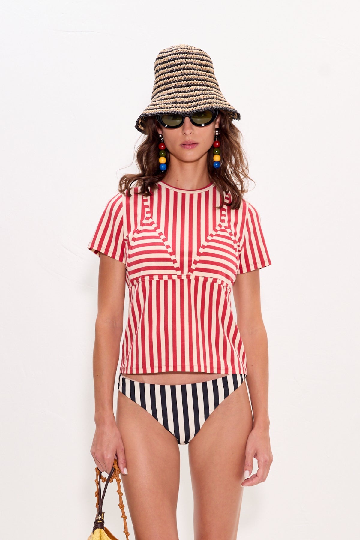 Simon Miller Kini Striped Tee