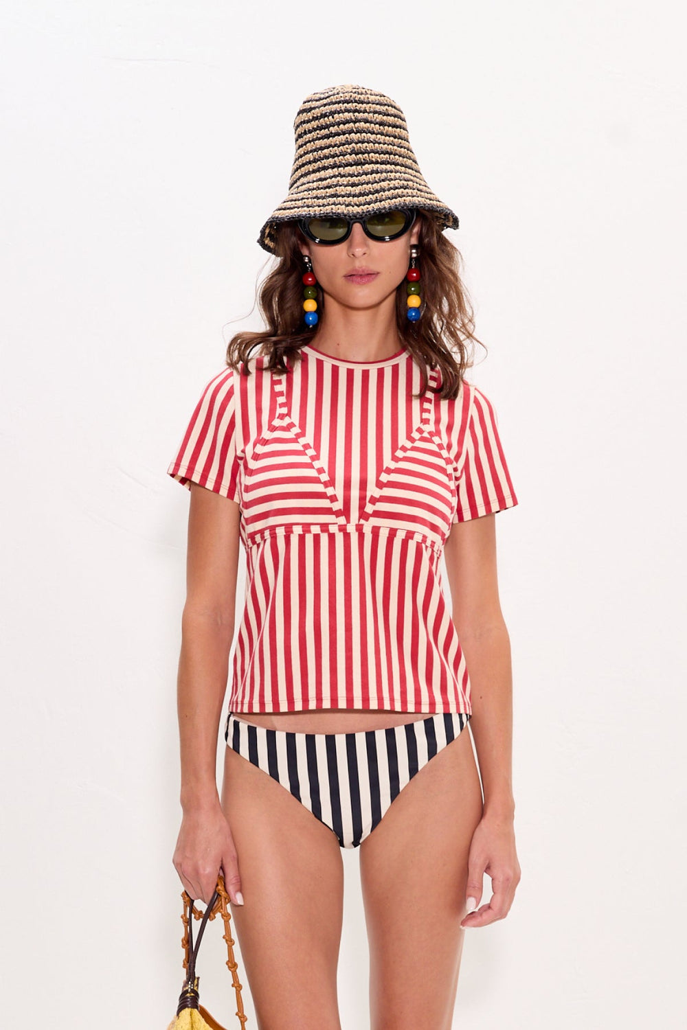 Simon Miller Kini Striped Tee