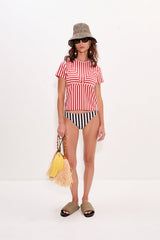 Simon Miller Kini Striped Tee