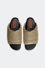 Simon Miller Stripe Raffia Bubble Slide